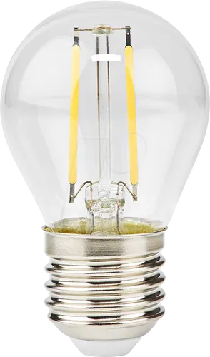 N LBFE27G452 - LED Filament Lampe E27, 4,5 W, 470 lm, 2700 K, Dimmbar