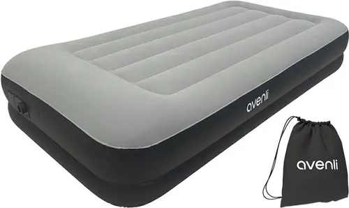 AVENLI selbstaufblasende Luftmatratze für 1 Person 191x99x36cm mit integrierter Pumpe