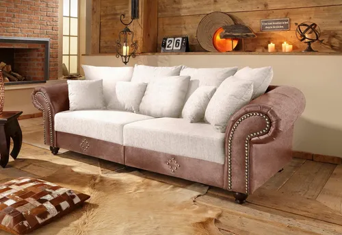Home affaire Big-Sofa King George in braun von Home Affaire