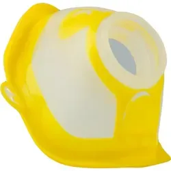 MICRODROP RF7 Maske Kind gelb transparent 1 St in weiß von MPV MEDICAL