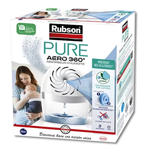 Rubson Luftentfeuchter Aero 360 Pure für 20 m², Weiß