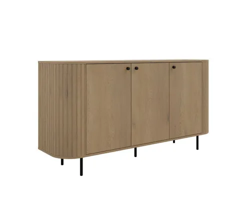 Compleo24 Kommode, Braun, Holzwerkstoff, 165x85x42 cm