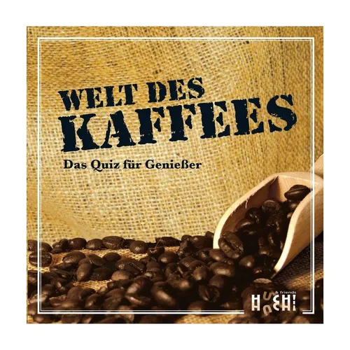 Huch! - Quizspiel - Welt des Kaffees Gesellschaftsspiel Familienspiel Spiel