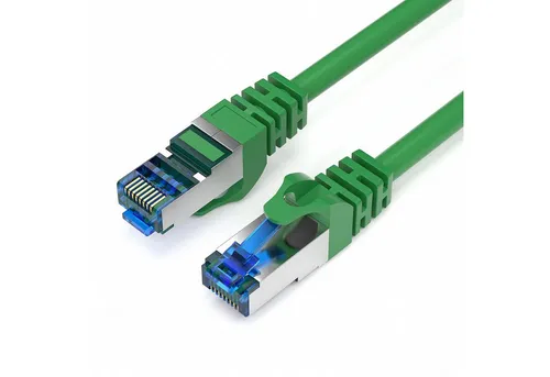 JAMEGA CAT 7 Patchkabel Ethernet RJ45 Netzwerkkabel Rohkabel LAN Kabel LAN-Kabel, CAT.7, RJ-45 Stecker (Ethernet) (50 cm)