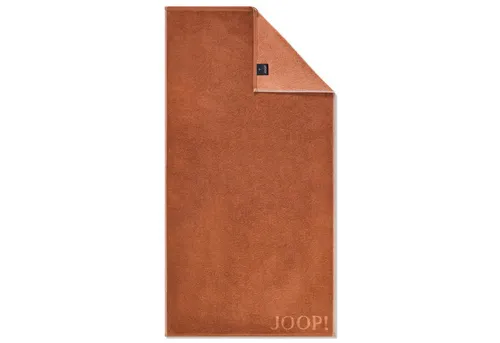 Joop! Handtücher Classic Doubleface 1600 Kupfer in orange von JOOP!