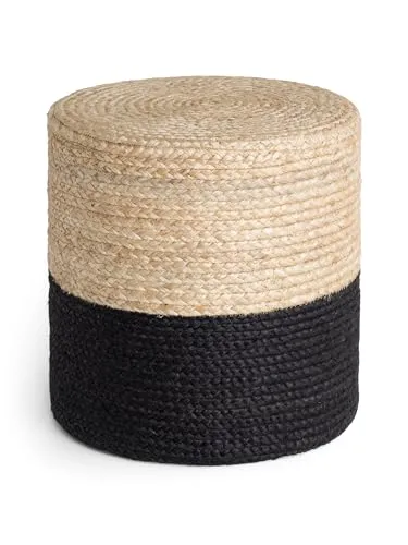 HANSE Home Pouf Jutta, Handgefertigt aus Jute von Hanse Home