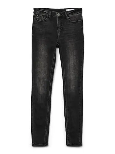 VERO MODA Female Skinny Jeans VMFLASH - Stylische Skinny Jeans mit Mid Rise, ideal für einen modernen Look. Hergestellt aus einer nachhaltigen Materialmischung für Komfort und Umweltbewusstsein.