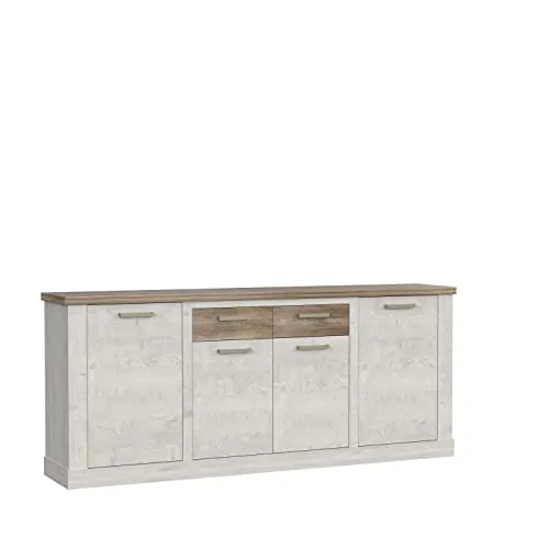 FORTE DURO Kommode mit 4 Türen und 2 Schubladen von Forte