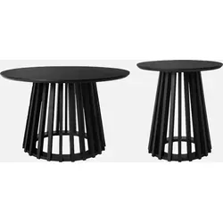 sweeek 2er-Set Couchtische aus Holzdekor von SWEEEK