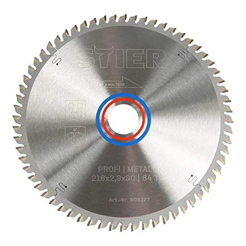 STIER Profi Kreissägeblatt Metall 216x2,3x30 64TF von STIER