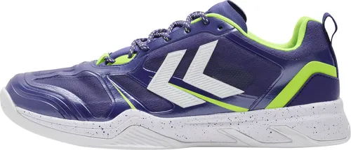 Hummel URUZ 2.0 - SPECTRUM BLUE - 6 - Hallenschuhe mit nachhaltigem Design, aus 100% recyceltem Mesh und Ortholite® Einlegesohle für hohen Komfort und optimale Unterstützung beim Sport.