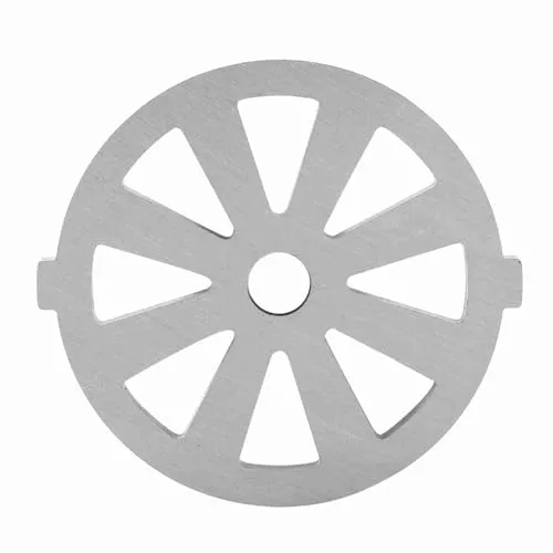 Fleischwolf Schneidplatte Edelstahl Fleischwolf Brecher Fleischwolf Platte Disc Messer 7mm Loch Haushalt Garantierte Qualität Platte Disc Machinery Küchengeräte Teile Silber