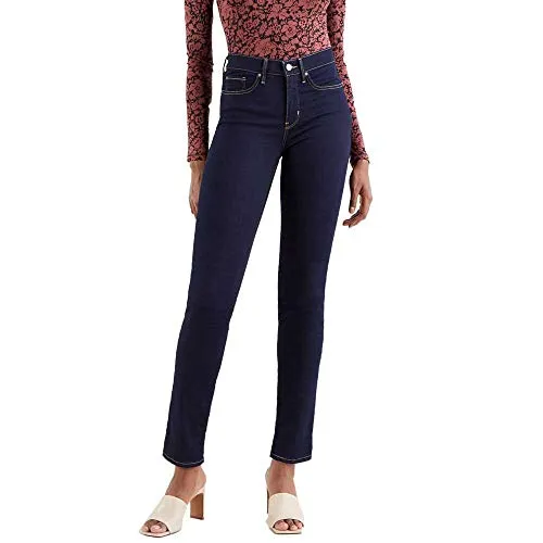 Levi's Damen 312 Shaping Slim Jeans - Darkest Sky, 31W/32L - Jeans mit Shaping-Effekt, formt den Bauch, betont die Kurven und verlängert die Beine für einen perfekten Look.