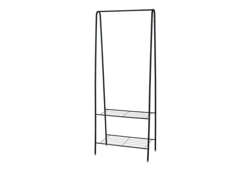 HTI-Living Kleiderständer Kleiderständer Metall mit Schuhablage, (1 St., 1 Kleiderständer), Schuhablage Kleiderbügelstange