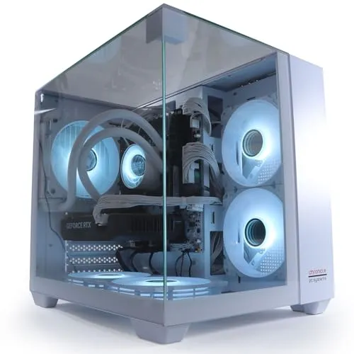 GAMING PC TRIORAMA 12 Kerner RTX 5060 mit RGB-Beleuchtung - Leistungsstarker Gaming PC mit Intel E5 Prozessor und NVIDIA GeForce RTX 5060. Ausgestattet mit 16GB RAM und 240GB SSD, ideal für flüssiges Gaming und beeindruckende Grafiken.