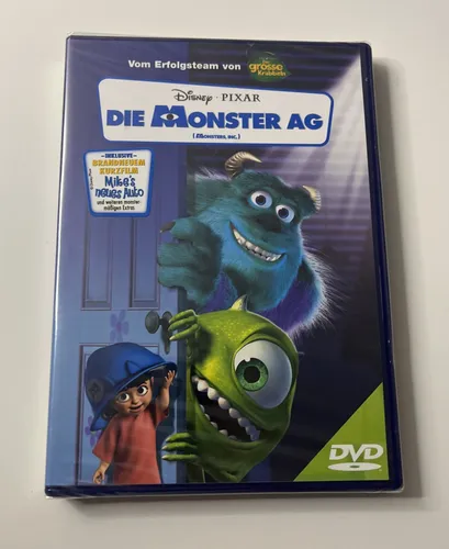 Disney Die Monster AG Sammler Z4 Ausgabe - NEU OVP - DVD für Kinder & Familie, mit der beliebten Disney-Geschichte und hochwertiger Sammlerausgabe, ideal für Fans und Sammler!