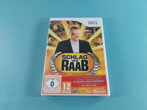 Schlag Den Raab - Nintendo Wii Spiel - Unterhaltsames Partyspiel für die Nintendo Wii, ideal für gesellige Abende mit Freunden und Familie.