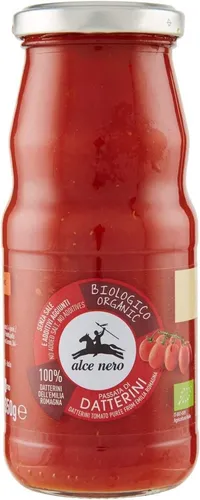Alce Nero Passata di Datterino Biologica Bio-Datterini-Tomaten Püree 350g