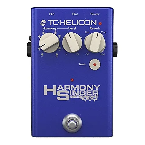 TC Helicon Harmony Singer 2 - Effektpedal für Gesang - Multimedia, Audio, Instrumente, Zubehör: Verleihen Sie Ihrer Stimme mit harmonischer Verstärkung und Reverb einen professionellen Klang, ideal für Live-Performances.