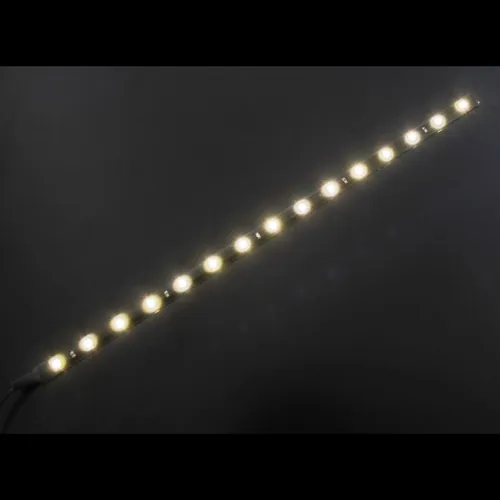0,3m (30cm) LED Streifen Band Leiste 24V Warm Weiß 3000K IP65 18LEDs 60LED/m SMD