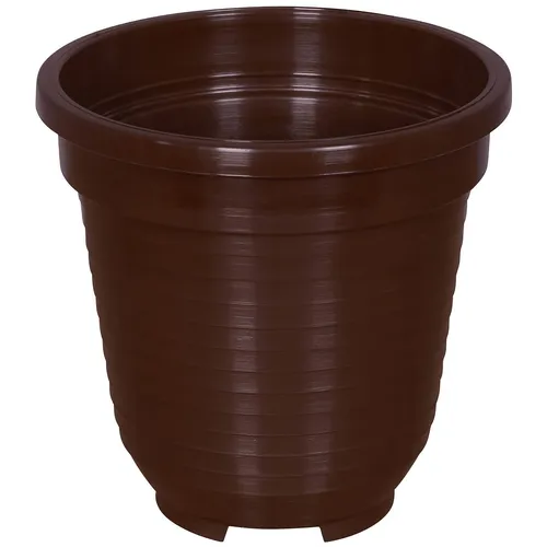 Geli Blumentopf STANDARD Braun Ø  6 cm - Kunststoff