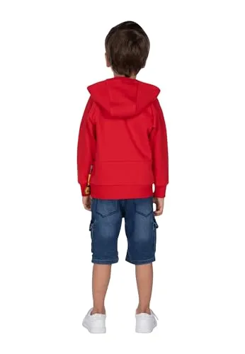 sigikid Baby Jeans Bermuda mit elastischem Schlupfbund - Jeanshosen für Baby-Jungen, aus weichem Sweat Denim mit elastischem Komfortbund und praktischen Taschen für höchsten Tragekomfort und Bewegungsfreiheit.