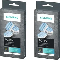 SIEMENS Entkalkungstabletten TZ80002 für EQ Kaffeevollautomaten - Zubehör für alle EQ Kaffeevollautomaten, sorgt für optimale Leistung und verlängert die Lebensdauer Ihrer Maschine.