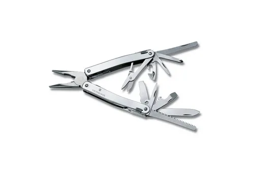 Victorinox SWISSTOOL SPIRIT 3.0224.L Multitool - Taschenmesser mit 26 Funktionen, aus hochwertigem Edelstahl für höchste Langlebigkeit und vielseitige Einsatzmöglichkeiten.