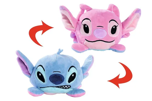 Simba 6315870317 - Disney Lilo+Stitch, Wende Angel/Stitch - Neu