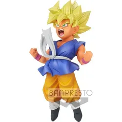 Dragon Ball Super Son-Goku Super Saiyan Fes BANPRESTO - Action- & Spielfiguren, detailreiche Sammlerfigur mit beeindruckenden Farben und Posen, perfekt für Dragon Ball Fans.
