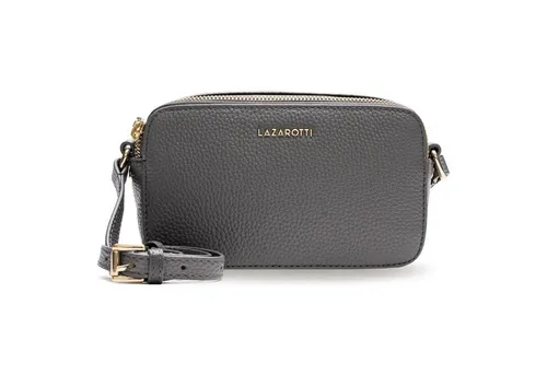 Lazarotti Umhängetasche Bologna Leather - Elegante Umhängetasche aus hochwertigem Leder mit zwei Hauptfächern, ideal für den Alltag und Ihre Essentials.