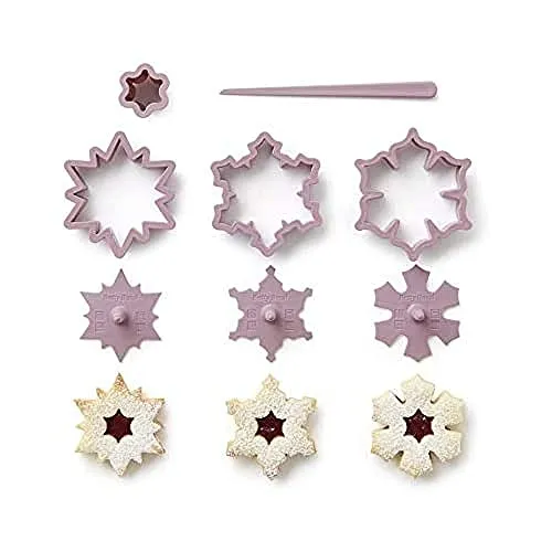 Betty Bossi Ausstecher-Set Keks Schneeflocken 3-teilig von Betty Bossi
