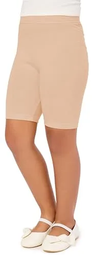 Merry Style Mädchen Kurze Leggings aus Viskose MS10-132 (Nude, 122 cm)