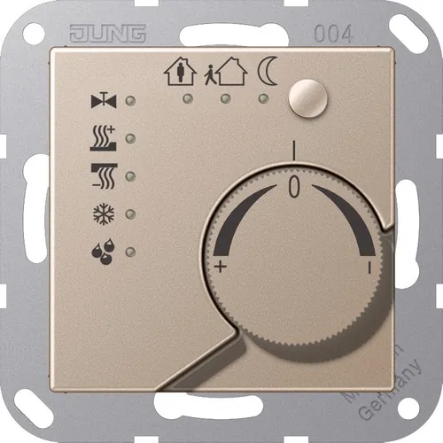 JUNG A2178TSCH KNX Stetigregler in Champagner von Jung Stetigregler Bussystem-Raumtemperaturregler