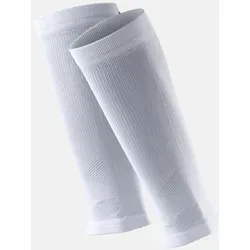 Waden-Kompressionsstrümpfe - 1-Pack - Weiß - L - Sportsocken mit 18-24 mmHg Druck, ideal für schnelle Erholung und Schmerzlinderung. Perfekt für Sportaktivitäten und lange Reisen, getestet mit Swiss MST IV Technologie.