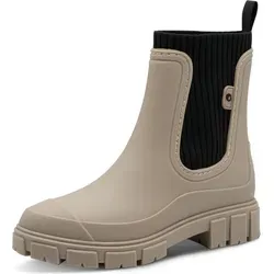 Jana Coshy Stiefelette 8-25481-45 H-Weite - Vegan und bequem für breitere Füße, mit klassischer Rundspitze und 40 mm Absatz für perfekten Halt. Ideal für einen lässigen Casual-Look.