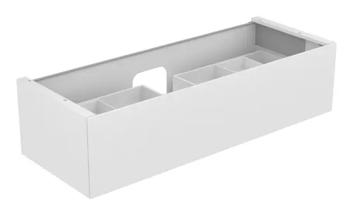 Edition 11 Waschtischunterbau – 140 cm Cashmere/Glas von KEUCO