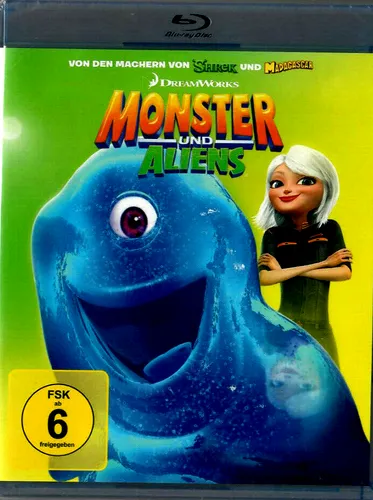 Monster und Aliens   BluRay NEU OVP  D09