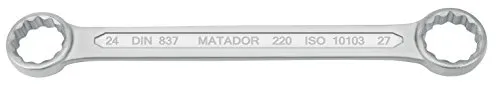MATADOR Doppelringschlüssel, 24 x 27 mm, 0220 2427