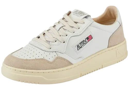 AUTRY MEDALIST LOW Sneaker aus Leder 41 EU - Sportlicher Sneaker in Größe 41, aus hochwertigem Leder gefertigt. Ideal für den Alltag, mit bequemer Schnürung und rutschfester Gummisohle.