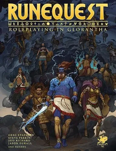 Greg Stafford Runequest (Gebundene Ausgabe) - Rollenspielbuch für Glorantha-Fans, 28mm Breite, ideal für Indoor Games & Puzzle, von Greg Stafford, erschienen am 15.04.2019