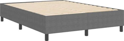 vidaXL Boxspringbett Hellgrau 140 x 190 cm von vidaXL