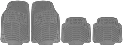 Heyner Premium Gummi Fußmatten UNIVERSAL grau - Die Heyner Premium Gummi Fußmatten im 4er-Set bieten optimalen Schutz für den Fahrzeuginnenraum. Robust, langlebig und leicht zu reinigen, ideal für alle Fahrzeugtypen.