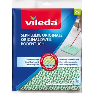 Vileda Bodentuch 175793, Mikrofasertuch, 50 x 60 cm, 2 Stück
