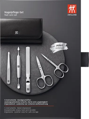ZWILLING Beauty Classic Maniküre Set 5tlg. in schwarz von ZWILLING Beauty