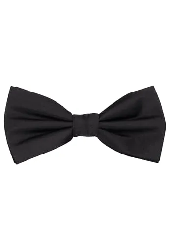 Seidensticker Herren Schleife groß Fliege, Schwarz (Schwarz 39), Einheitsgröße