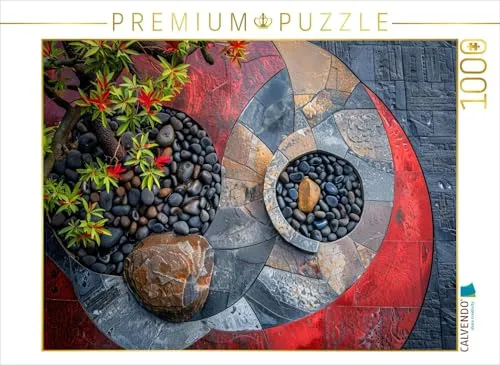 CALVENDO Puzzle Gelassenheit finden im Zen Garten | 1000 Teile