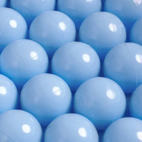 Bälle für Bällebad Baby für Kinder Misioo Plastikbälle Hellblau Ø6 cm 600 Bälle