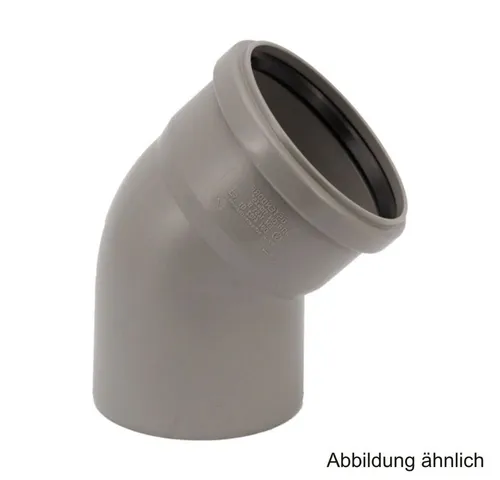 Ostendorf Kunststoffe Wasserrohr HT-Bogen DN 160 - 45°