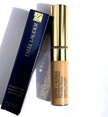 Estée Lauder Double Wear Radiant Concealer 3W Medium Warm - Langanhaltende Abdeckung - Grundierung, 10 ml Concealer für strahlenden Teint, bietet langanhaltende Abdeckung und ein natürliches Finish.
